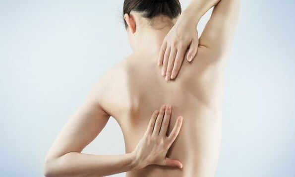 bol u leđima s osteohondrozo